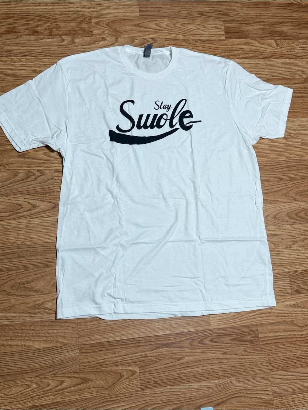 Stay Swole White Graphic Tee